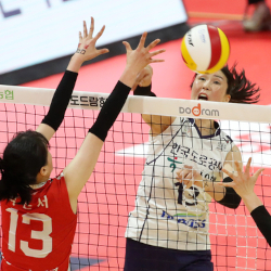 Jung Dae-young Remains a Top Middle Blocker at Age 42